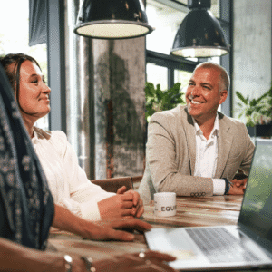 Collega's in overleg